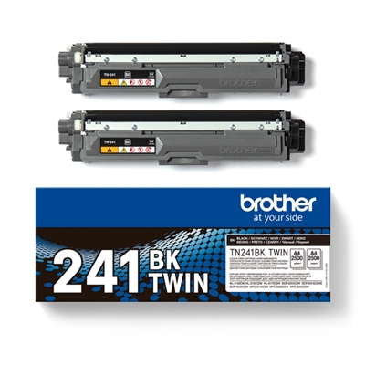 Brother Toner Tn241bktwin Negro Pack 2 Uds